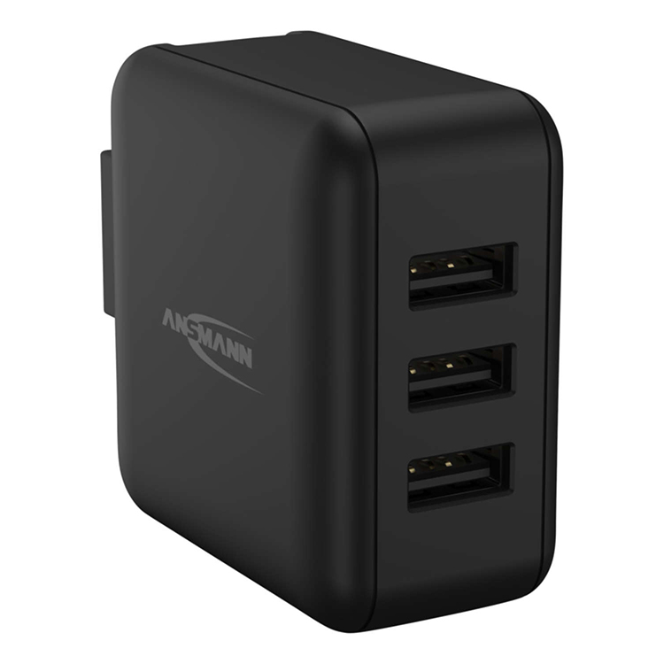 Reiseadapter med USB-inngang