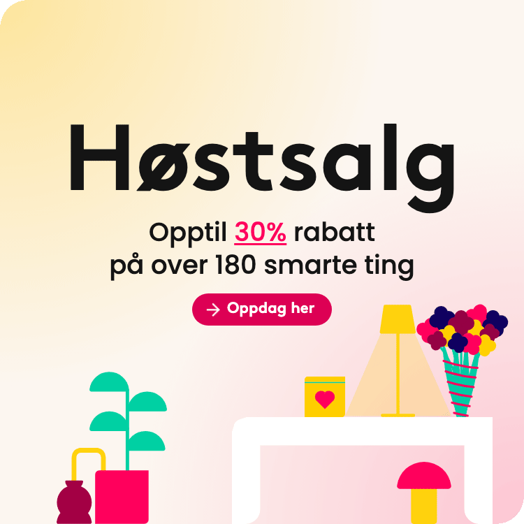Høstsalg - gjør et kupp til rabatterte priser!